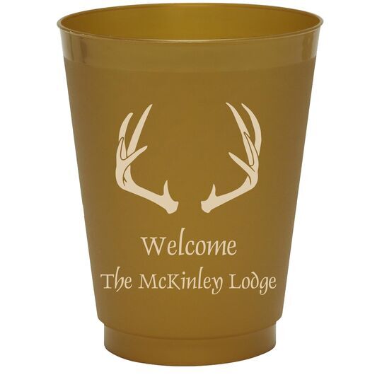 Antlers Colored Shatterproof Cups
